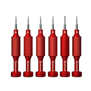 MECHANIC 6 in 1 3D Non-Slip Disassemble Repair Tool T2 0.8 1.5 0.6 2.5 Magnetic Steel Screwdriver Kit for iPhone Android Mobile