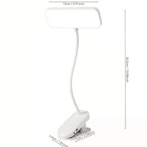 Desk Charging Bedroom Bedside Lamp Small Desk Lamp for Learning Led Eye Protection Reading Lamp