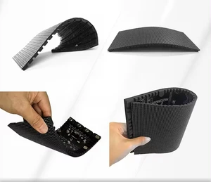 High Quality Customizable LED Display Flexible LED Screen Soft Module for Creative Elevator Education Applications Ring LED