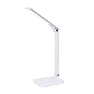 High Quality OEM ODM Rechargeable ABS Folded Design Touch Switch Arm Dimmer LED Desk Table Lamp