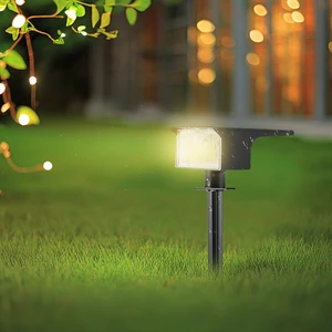 Warehouse Stock Outdoor Solar Garden Light IP65 Waterproof LED Solar Powered Lamp For Garden Yard Lawn Pathway