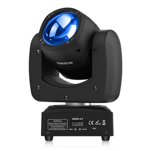 100W RGBW 4-in-1 LED Moving Head Spotlight Sound Activated Stage Beam Light DMX512 IP33 High CRI 90 5 Beam Angle X/Y 540/270