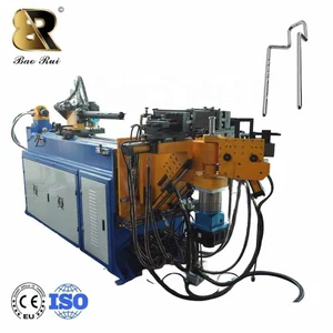 Hydraulic CNC Tube Bending Machine with PLC Control Automatic Left/Right Bending for Steel Pipes Durable Construction