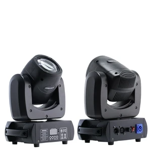 Professional 100W White LED Spotlight High Brightness DMX512 Control 8 Prism 7 Color Plates IP20 Rated for Stage Performance