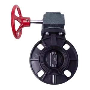 High - Quality UPVC Gear Type Butterfly Valves for Industrial Pipeline Systems