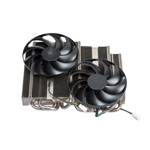 Dual-Fan Heat Pipe CPU&GPU Integrated Heatsink High-Efficiency Low-Noise Fansink Cooler Mod For Gaming PC & Industrial Equipment