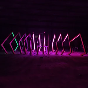 Led Outdoor Garden Lights Decoration,modern Outdoor Led Light Waterproof,other Outdoor Lighting Stainless Steel Led Arch Lights