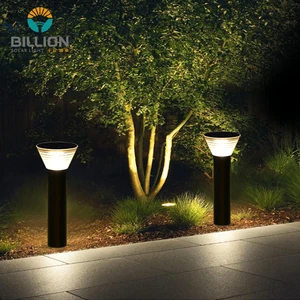 Hot Selling Outdoor Solar Lawn Modern Landscape Lamp IP65 Waterproof Wireless LED Pathway Yard Park Garden Light All-Night