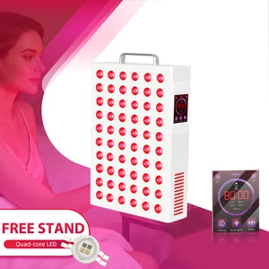 Redfy Portable Quad Core Face Beauty Device Flexible Led Near Infra Lamp 630Nm 660Nm 810Nm 850Nm 300W Red Light Therapy Panel