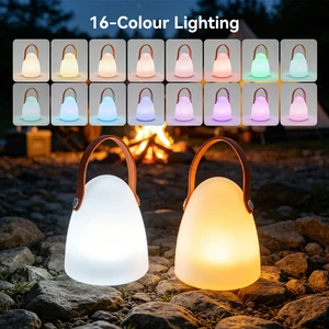 Portable Outdoor Camping Rgb Table Lamp Floor Lamps Lamp Led Camping Lamp Night Lamp Standing Lamp Touch Lamp