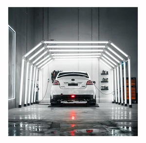 HanYin Aluminum Housing Automobile Service Bay Lighting For The Car Showroom And Car Detailing Shop Led Tunnel Light