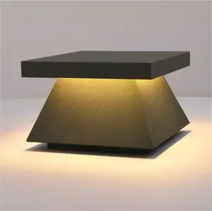 Solar Outdoor Lamp Post Column Lamp Waterproof Column Lamp Fence Bollard Light Outdoor