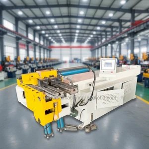3-Year Warranty China Factory Direct Selling Semi Automatic Hydraulic Stainless Steel & Aluminum Pipe Bending Machine UM-50NC