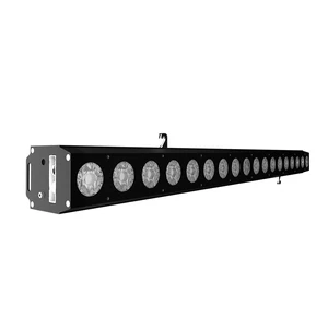 Exclusive Private Mold 18x18W RGBWA UV LED DMX512 6in1 Stage Light Professional Wall Wash Light For Wedding DJ Church