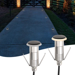 IP67 Waterproof Outside Low Voltage Inground Lamps Stainless Steel Recessed Mini Underground Lights