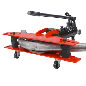 Heavy-Duty 21T Hydraulic Steel Tube Pipe Bending Machine Manual Construction Tools for 1/2 5 Inch Galvanized Gas Aluminum Bent