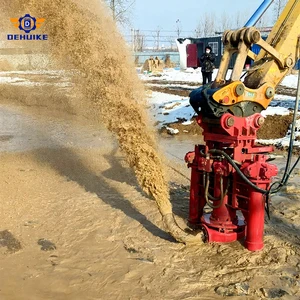 Sea River Dredge Hydraulic Excavator Sand Slurry Suction Dredging River Submersible Slurry Mud Pump