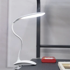 Professional LED Clip-on Desk Lamp for Home Use Touch Control Electric Power Supply with Application for Reading Room Study