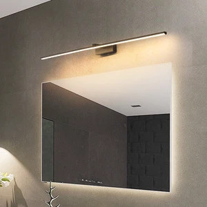 Modern Simple Minimalist Bathroom Vanity Lighting Mirror Front Light Bathroom Mirror Cabinet