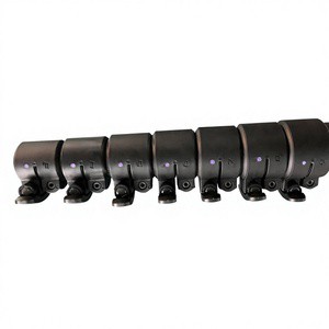 ASEK Carbon Tube with Anti-spin Clamps Easy Lock Extendable Cleaning Sets