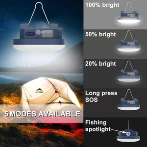 Shenzhen High Brightness Dimmable Rechargeable Multi Purpose Portable Outdoor Windproof Camping Lamp Camp Light Accessories