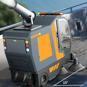 Electric Street Vacuum Cleaner Street Cleaning Machine Auto Dumping Road Sweeper