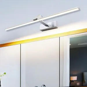 Modern Minimalist LED Bathroom Wall Light | Zhongshan Makeup Vanity Light | Aluminum Acrylic Wall Lamp for Bedroom Living Room