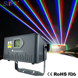 35W Laser Curtain Full Color RGB Laser Light for Outdoor Road Highway Airport Farm Garden Bird Repellent Laser