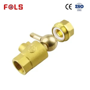 Brass Handle Ball Valve with Double Internal Thread, Factory Wholesale, Low Temperature Resistant & Customizable