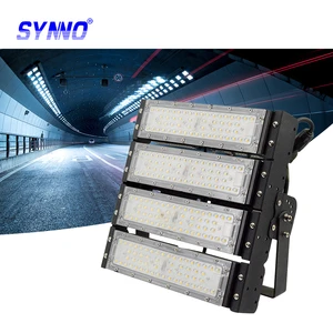 Die-cast Aluminum 50W-600W IP65 High Brightness 2700K-6000K Stadium Antiglare Outdoor Sport Module Flood Led Tunnel Light