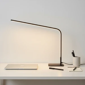 Super Bright Daylight European Style Plastic LED Desk Lamp Modern Eye-Caring High CRI 95 3-Color Dimmable Simple Adjustable