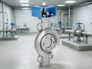 Factory Direct Triple Offset Butterfly Valve 304 316 316L CF8M Class300 DN200 8 Inch Flanged RF Metal Seated Stellite Gearbox