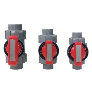 Hot Sell Custom DN15/DN20/DN25 CPVC Metering True Union Ball Valve