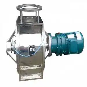 Rotary Feeder Rotary Airlock Valve Stainless Steel Gas Electric Control Normal Temperature Constant Flow Rate Valves