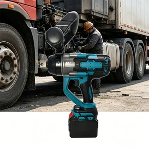 Adjustable Speed Impact Wrench 3000N Long Endurance Battery Brushless Impact Wrench Professional Industrial Power Wrench