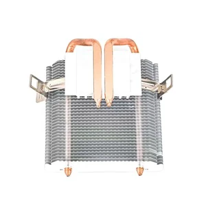 Xunzhan CPU Air Cooler, Pure Copper Heat Pipes, High-Efficiency Quiet PC Heatsink For Intel LGA 115X/1200/AMD AM4 Systems