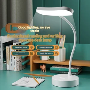Learning Dedicated Eye Protection Table Lamp Touch Control High CRI 95 Small Night Light for Dormitory Bedside Reading Student