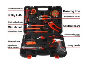 Factory Direct Garden Tool Set Garden Tool Box Combination Gardening Tools Garden Scissors Garden Shovel
