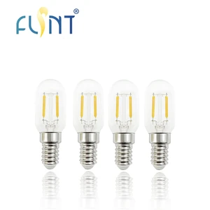 Competitive Price T8 Mini LED Filament Bulb 3W E12 Base Dimmable Non-Flicker RoHS Certified CRI 80 Decorative Lamp