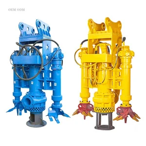 Dredger-Specific Vertical Hydraulic Submersible Pump-High Heavy Duty Slurry Sand Pump for Mining Flange Connection 1 Year