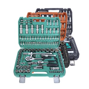108PCS Car Repair Steel ratchet socket wrench set Tool Combo Kit Complete Spanner Tool Kit Set