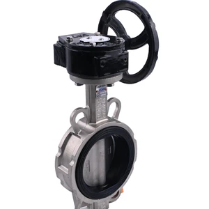 High-quality Custom-made US Standard 150LB 304/316 Turbine Wafer butterfly Valve UL certification