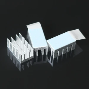 22x13x11mm Aluminum Heat Sink 3M 8810 Double Sided Thermal Conductive Adhesive Tape CPU Chip Electronics Cooling Radiator