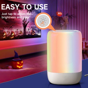 Colorful Multi Color Adjustable Table Lamp RGB Lights for Night Club