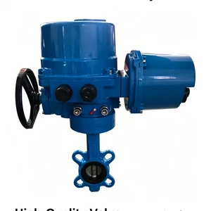 Electric Disc-type butterfly Valve, Intelligent Electric Actuator for butterfly Valve, Water Flow Control butterfly Valve