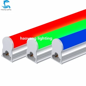 2026 New Item OEM&ODM 2 3 4 ft Rgb Hot Selling Coloure LED Tube Light Integrated Rgb T5 Led Tube Lamp