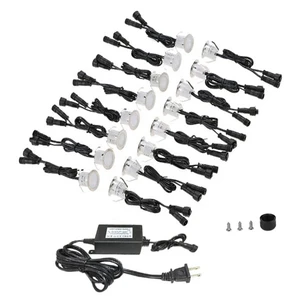 IP67 Waterproof 10W LED Outdoor Small Round Ground Buried Light 16pcs IP67 Waterproof LED Underground Lights