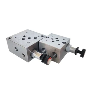 Custom CNC Milling Aluminum Hydraulic Manifold Block Pneumatic Valve Body OEM