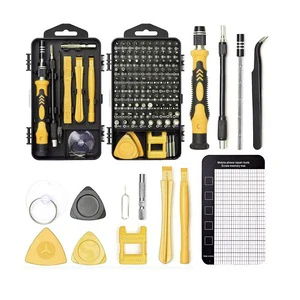 Precision Screwdriver Set, 122 in 1 Electronics Magnetic Repair Tool Kit with Case for Repair Computer, PC, Cellphone