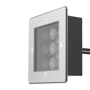SQ-125 Factory Smart Custom 7.5W IP67 Waterproof Stainless Steel LED Inground Light Landscape Bridges Runways High-Brightness
